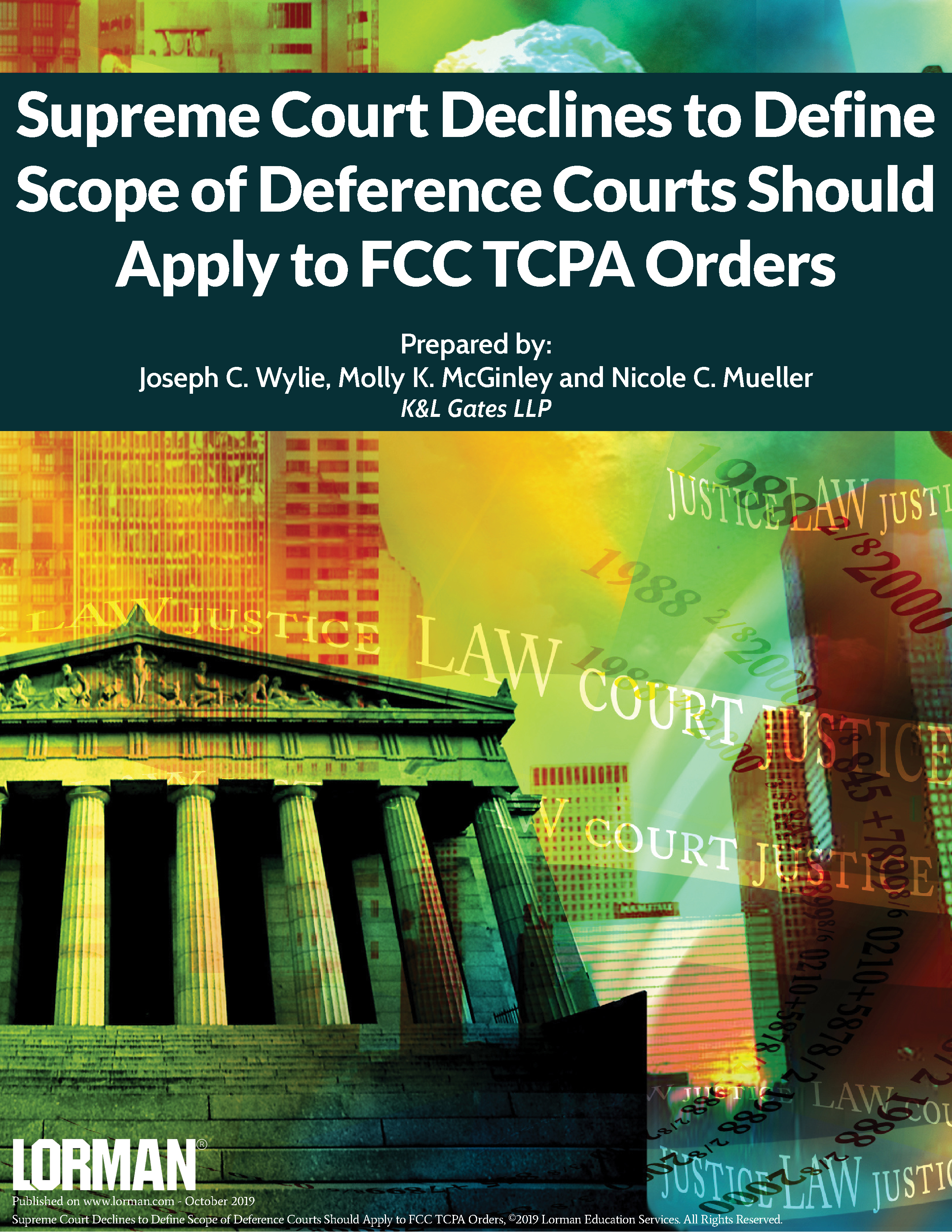 Supreme Court Declines to Define Scope of Deference Courts Should Apply to FCC TCPA Orders