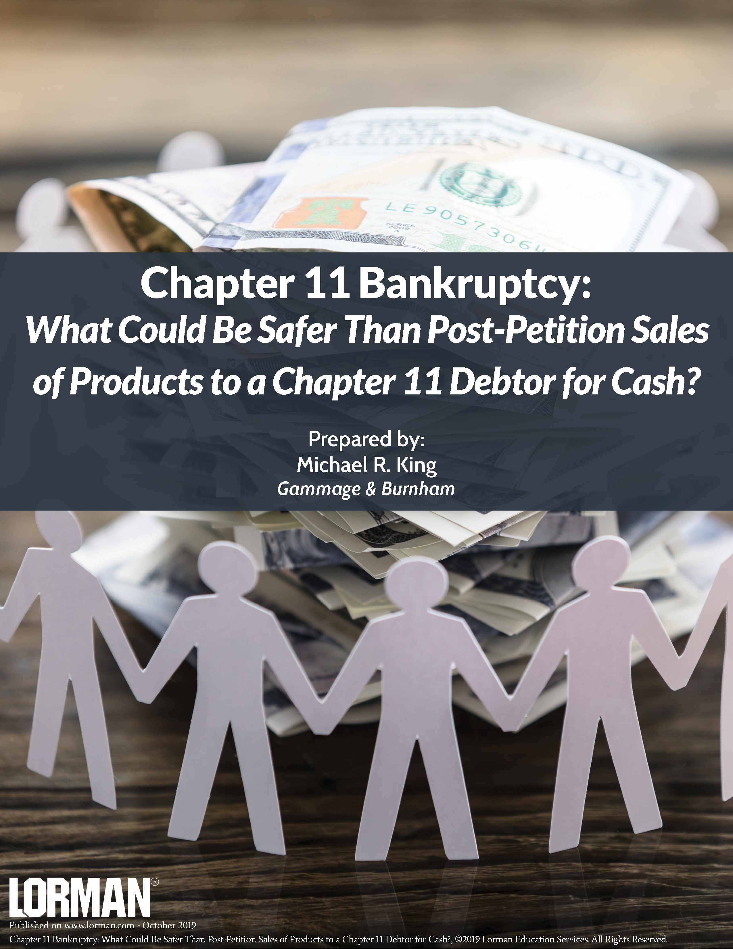 Chapter 11 Bankruptcy: What Could Be Safer Than Post-Petition Sales of Products to a Debtor for Cash