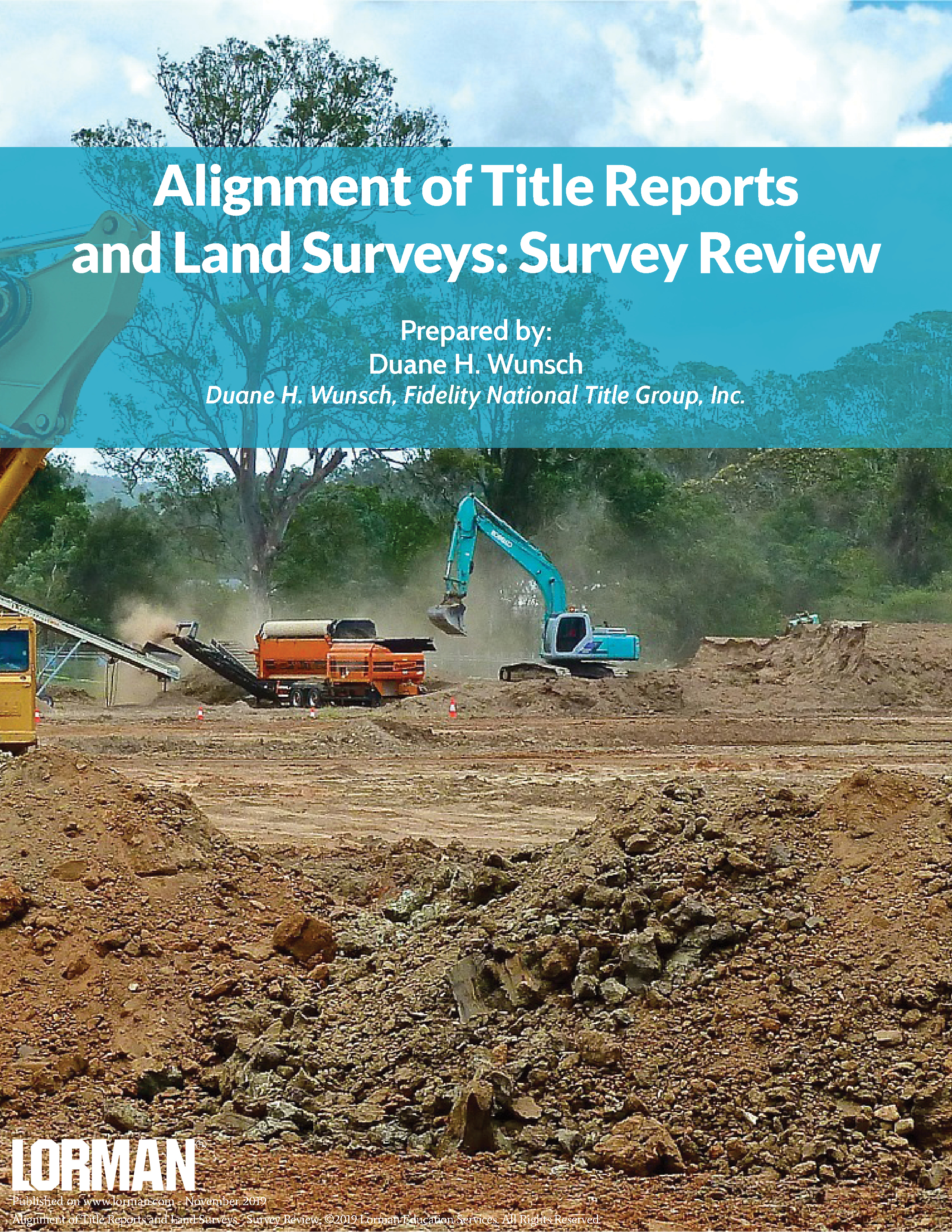 Alignment of Title Reports and Land Surveys - Survey Review