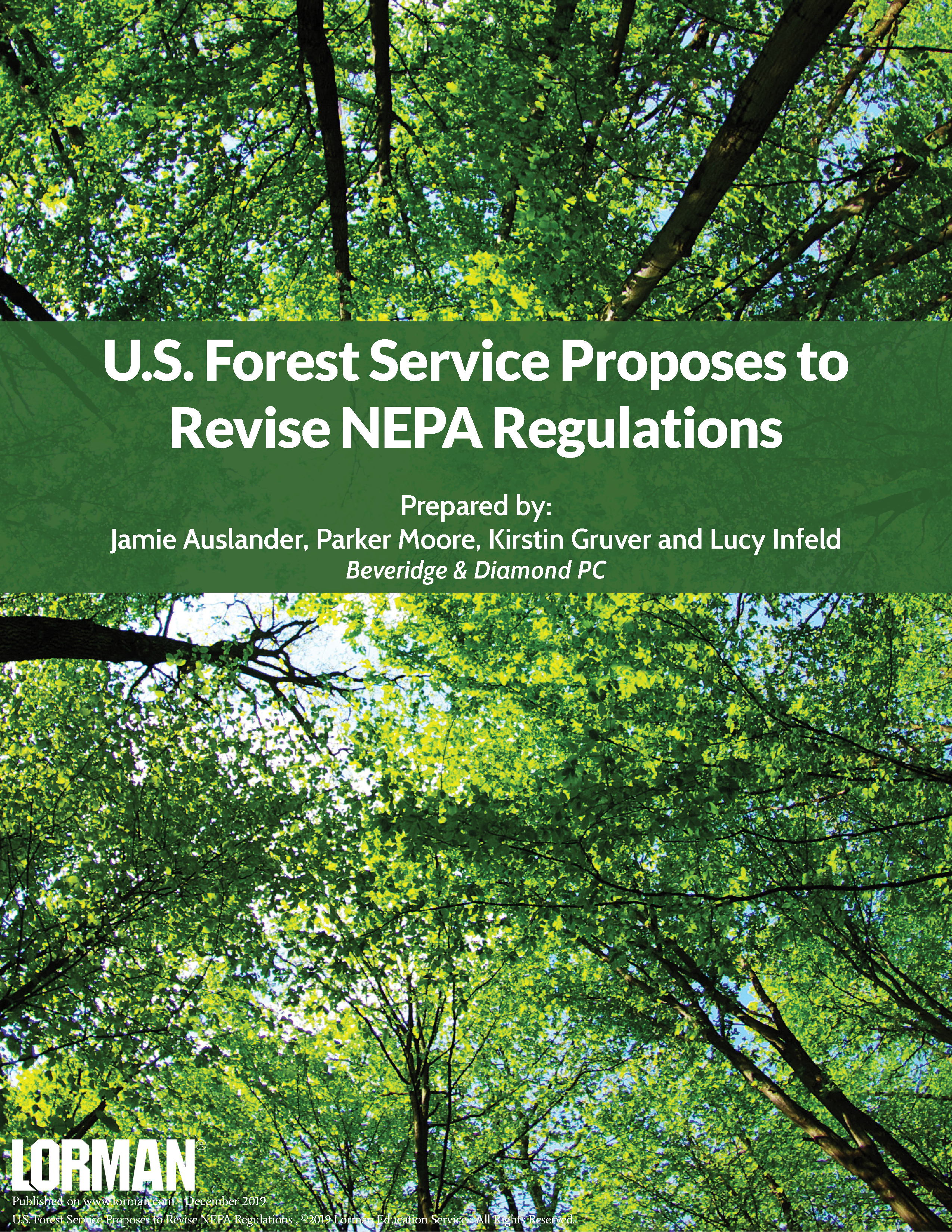 U.S. Forest Service Proposes to Revise NEPA Regulations