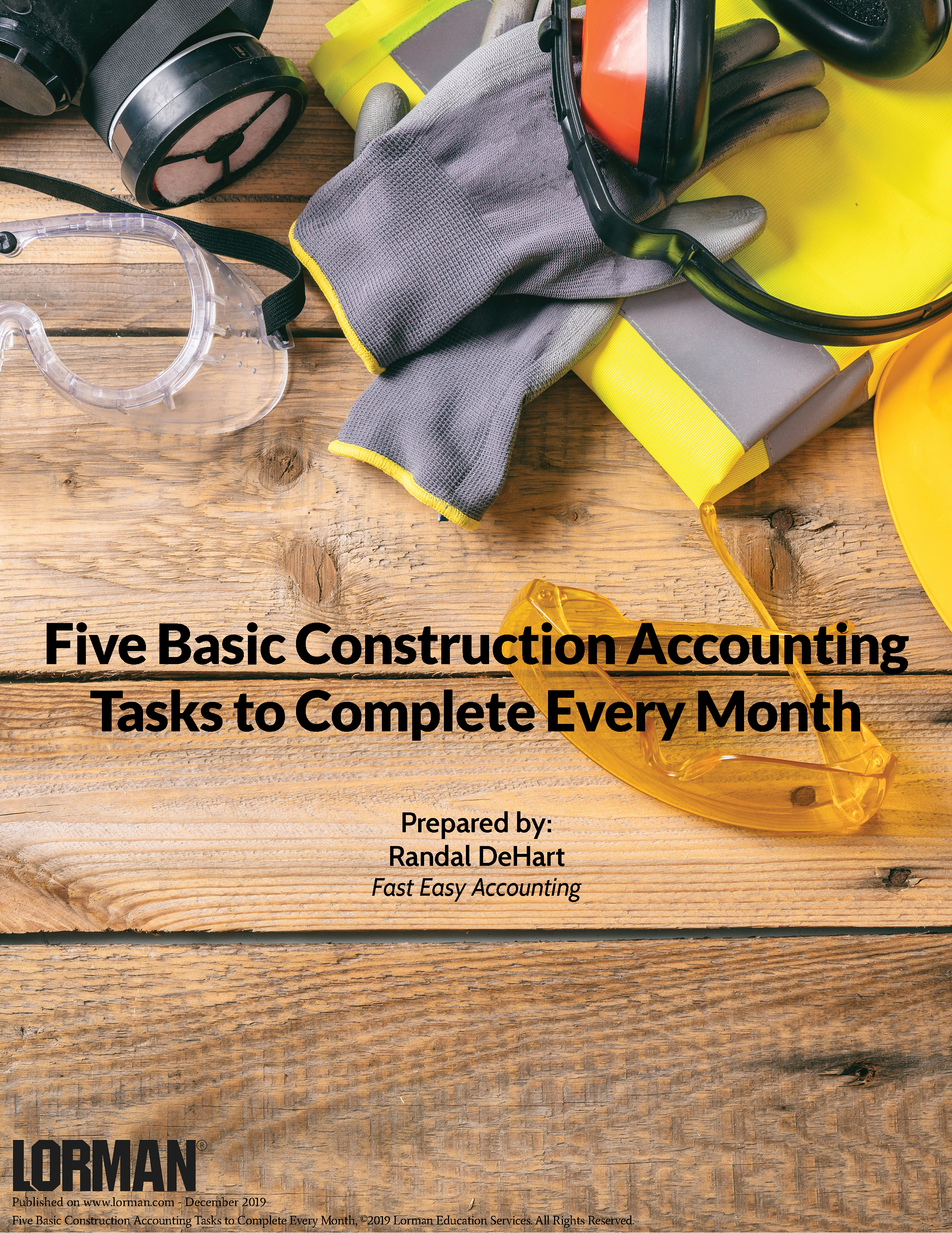 Five Basic Construction Accounting Tasks To Complete Every Month
