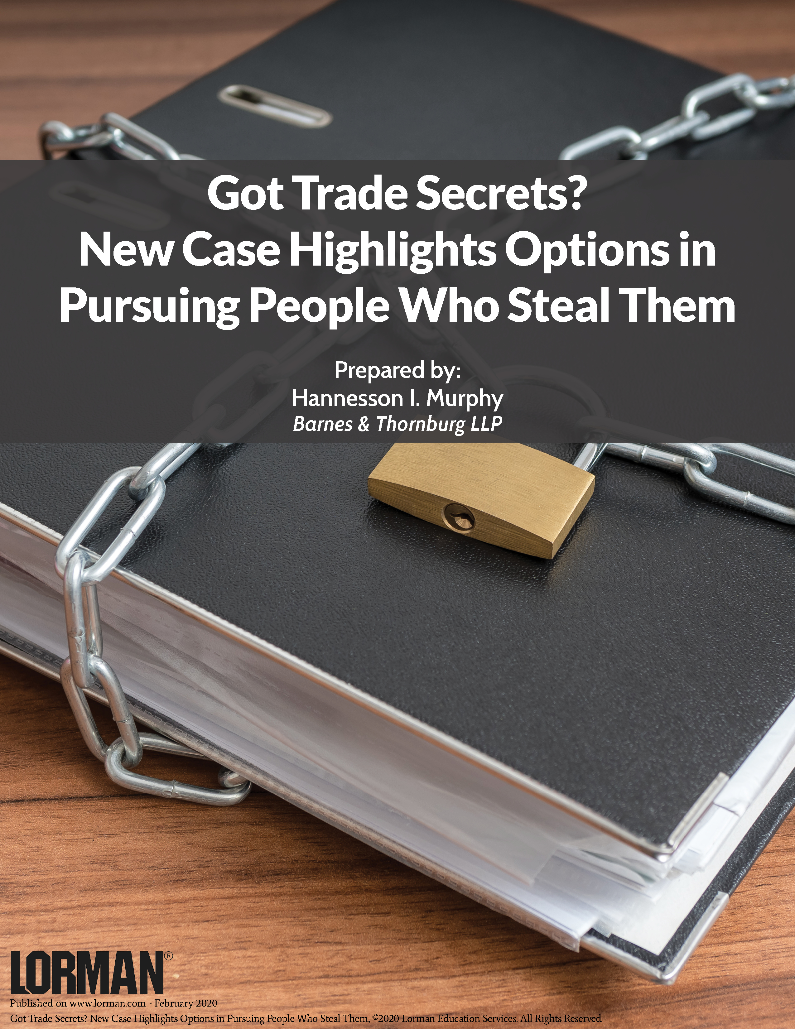 Got Trade Secrets? 