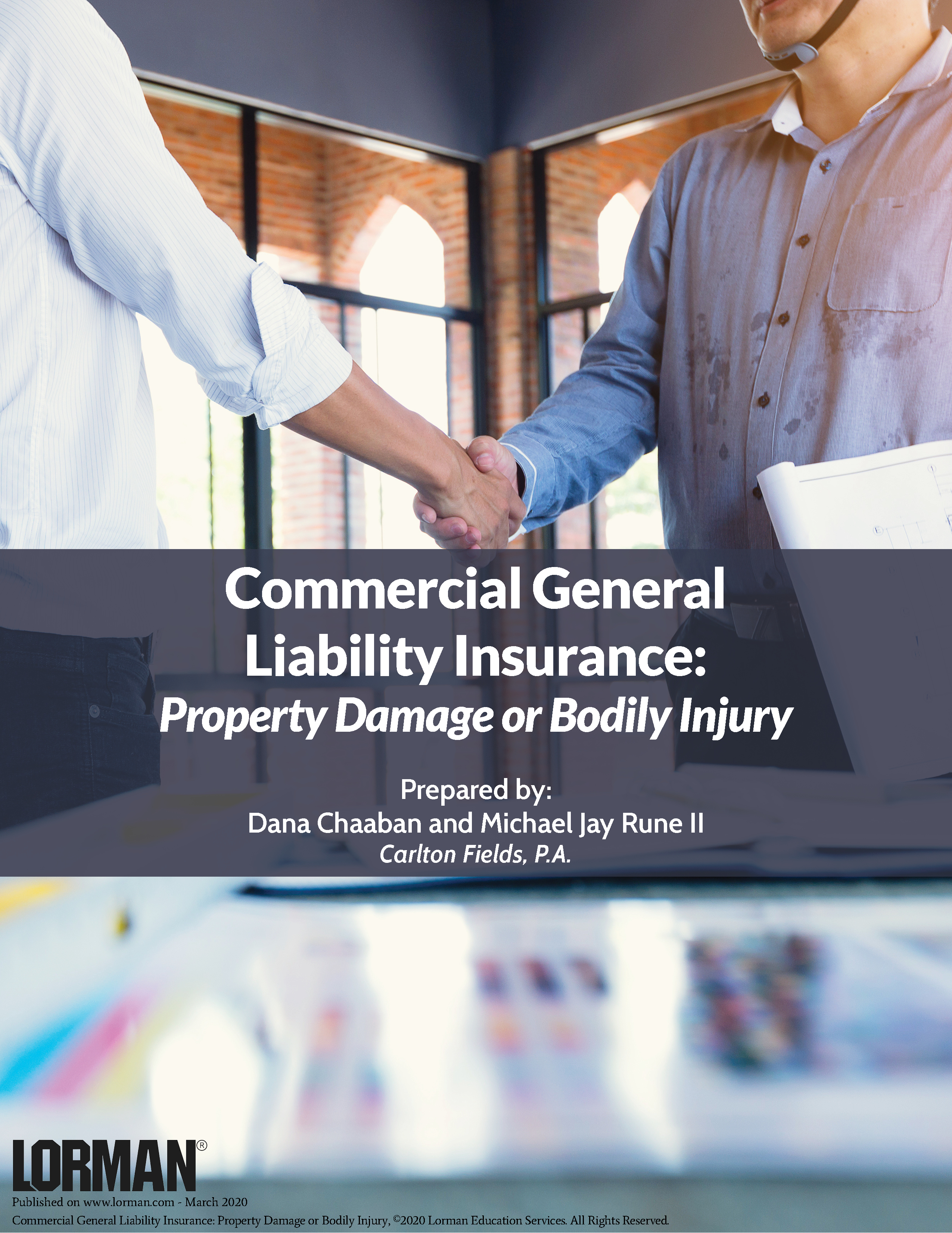Commercial General Liability Insurance: Property Damage or Bodily Injury