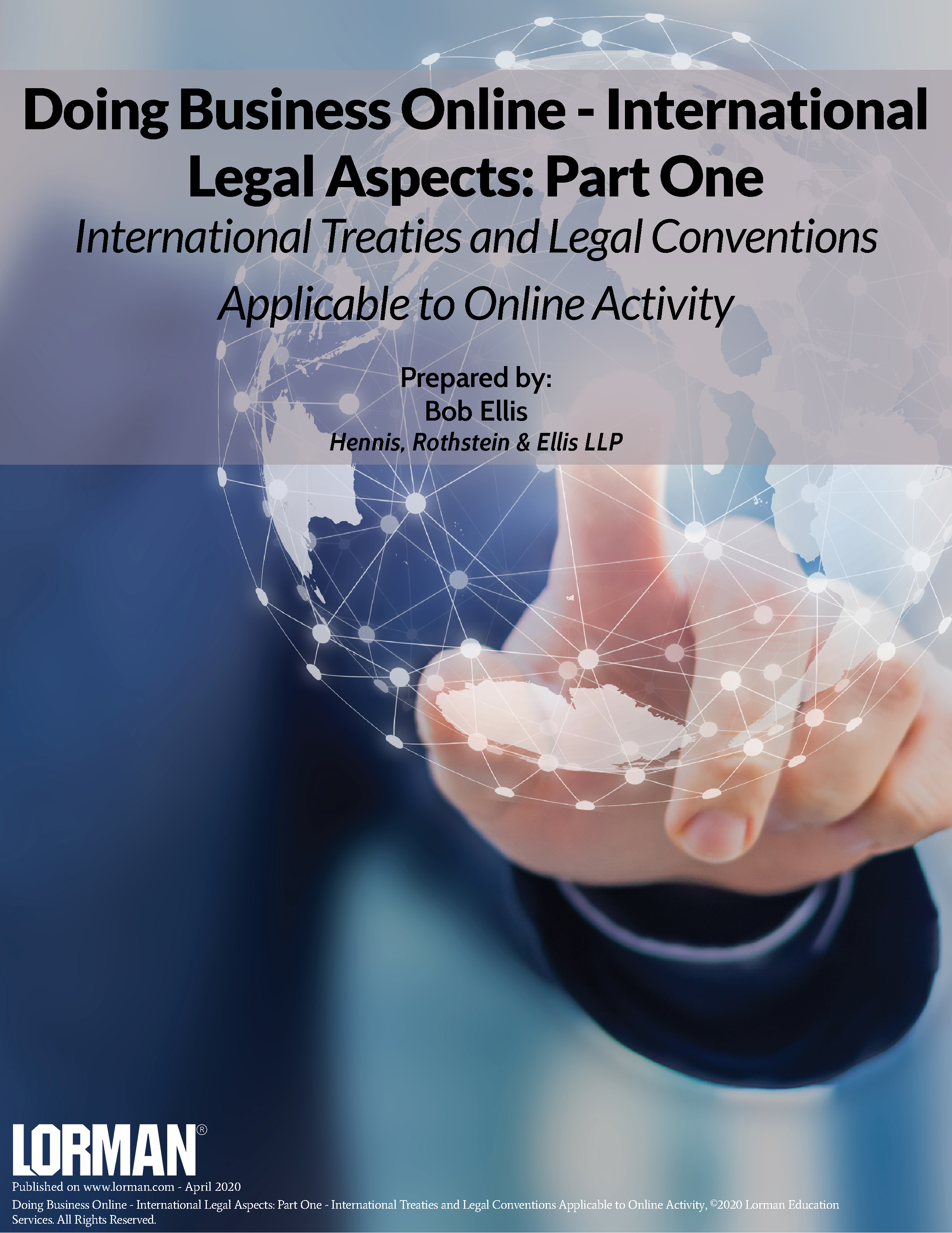 Doing Business Online - International Legal Aspects: Part One