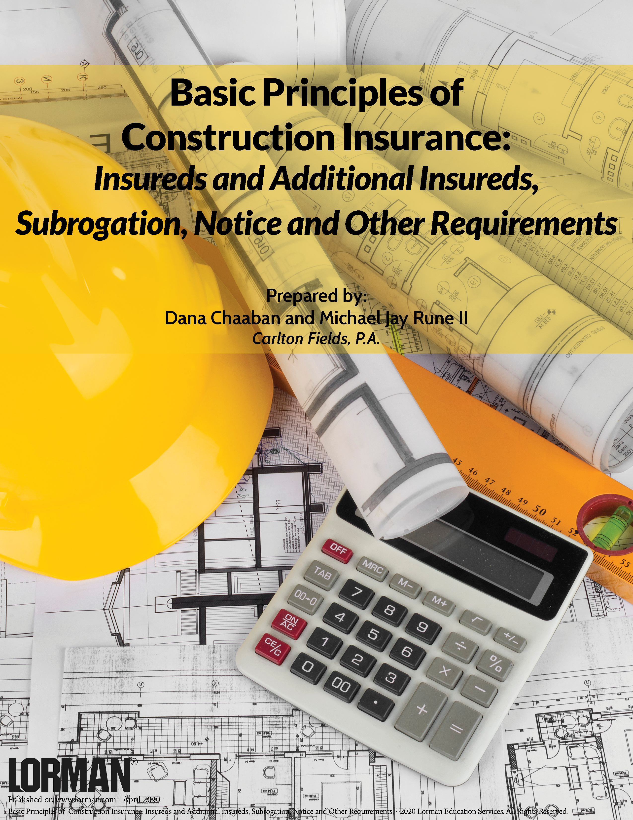 Basic Principles of Construction Insurance