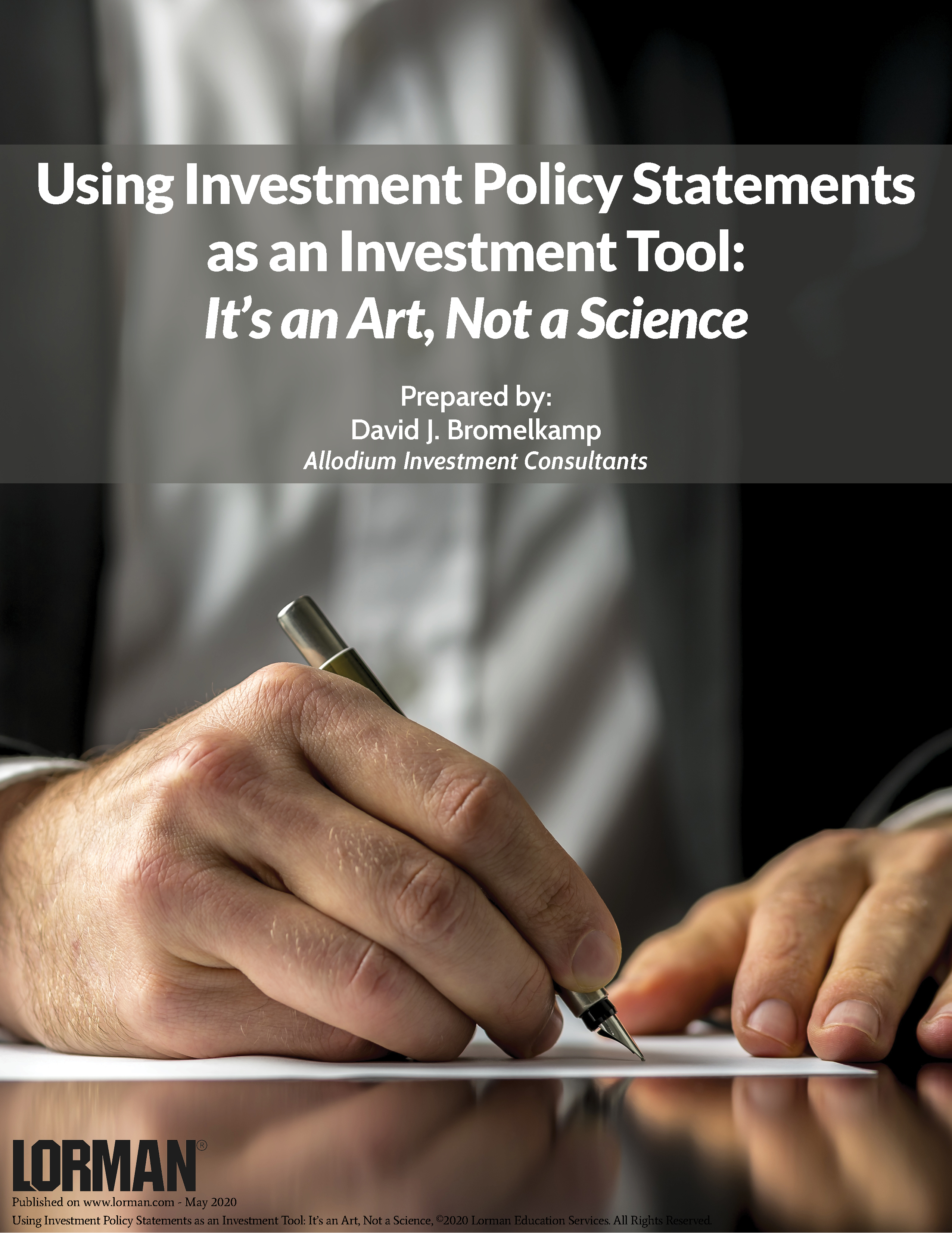 Using Investment Policy Statements as an Investment Tool