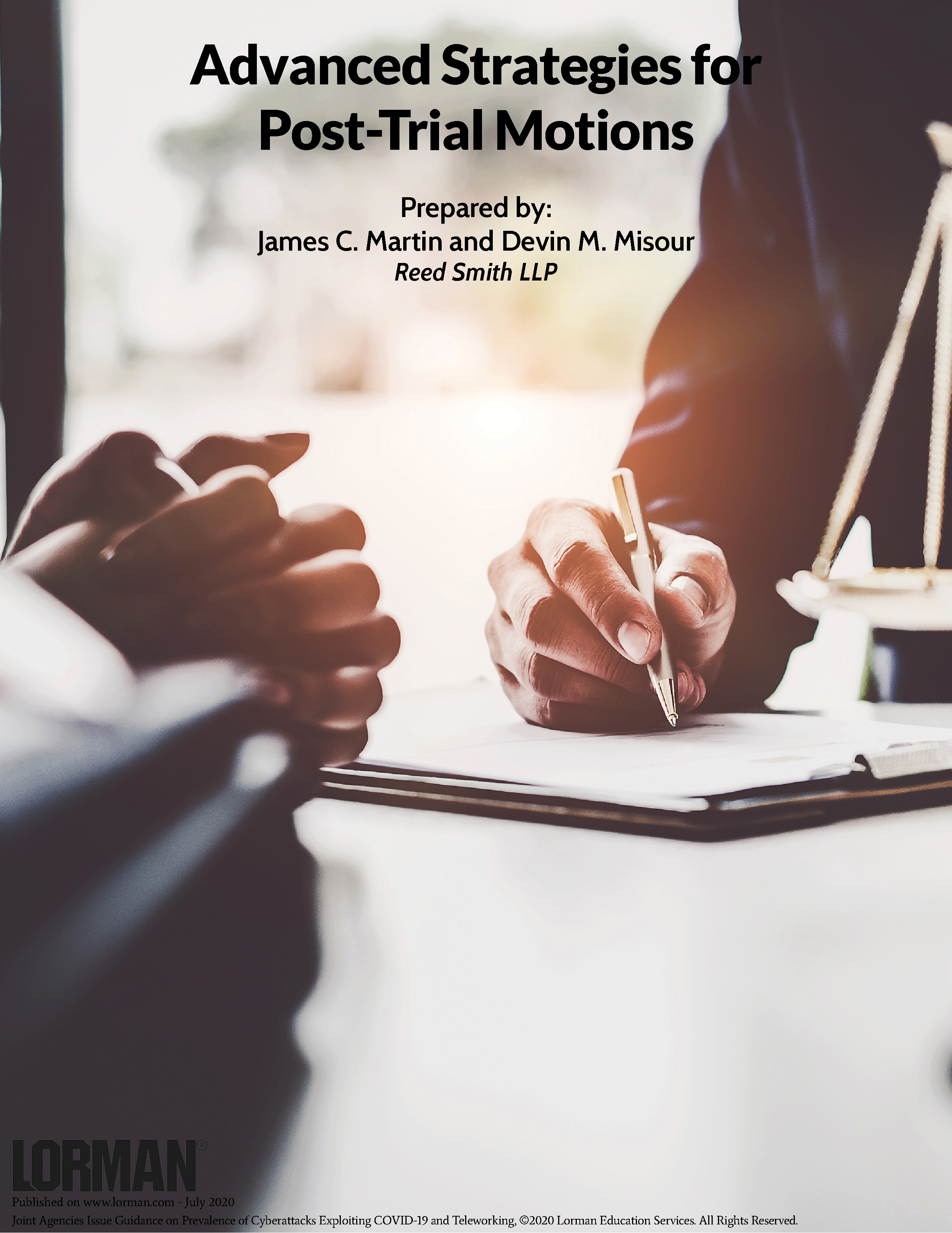 Advanced Strategies For Post-Trial Motions