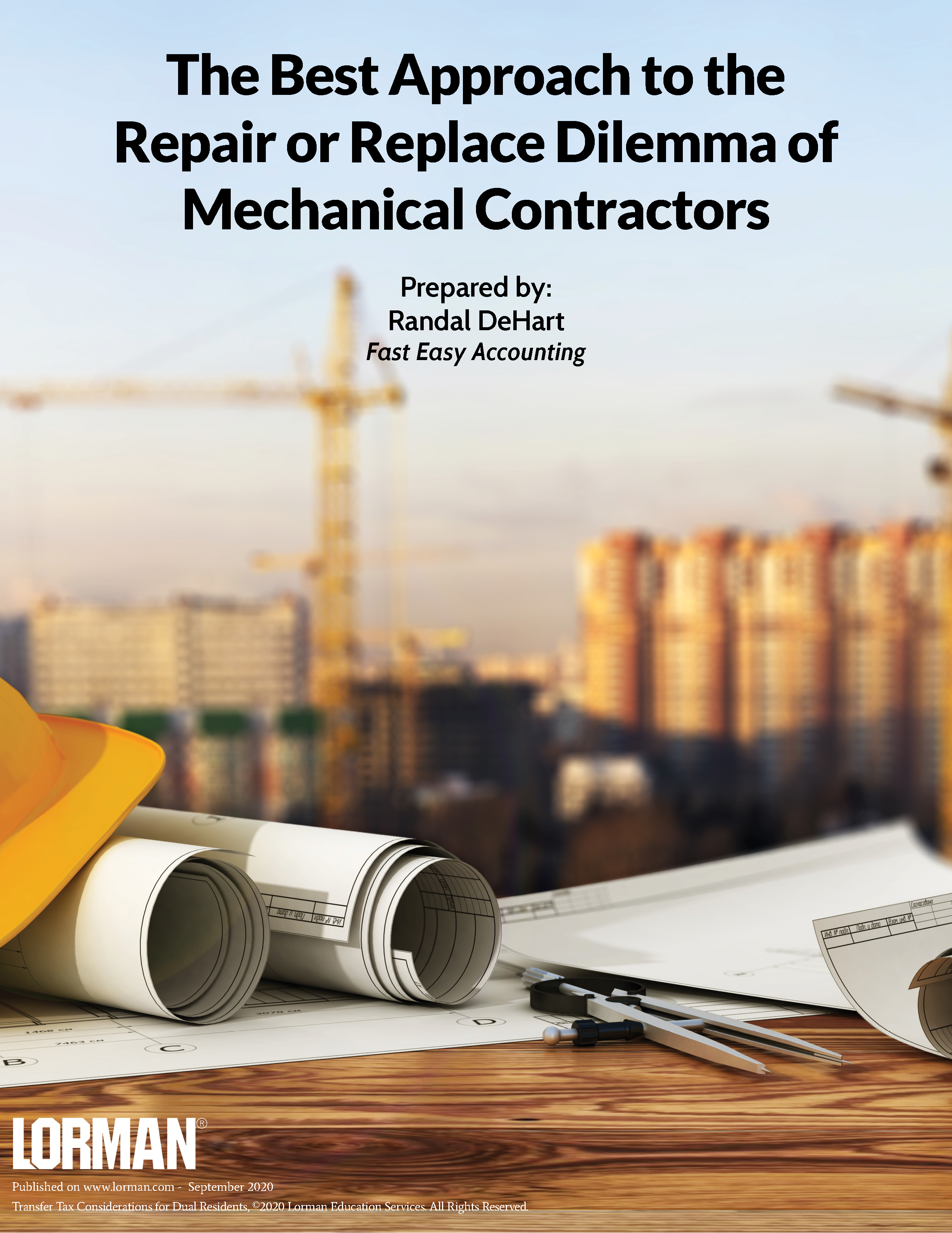 The Best Approach to the Repair or Replace Dilemma of Mechanical Contractors