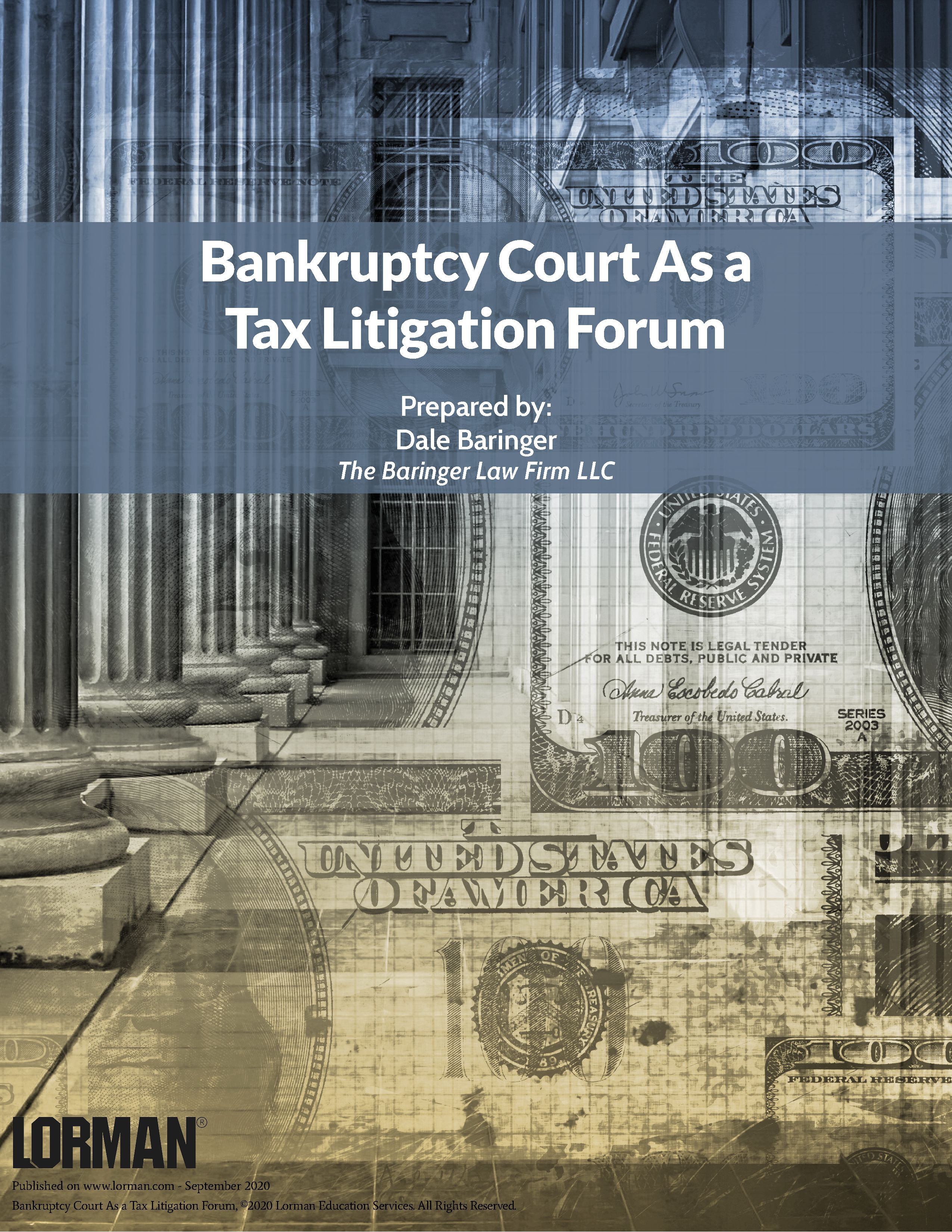 Bankruptcy Court As a Tax Litigation Forum
