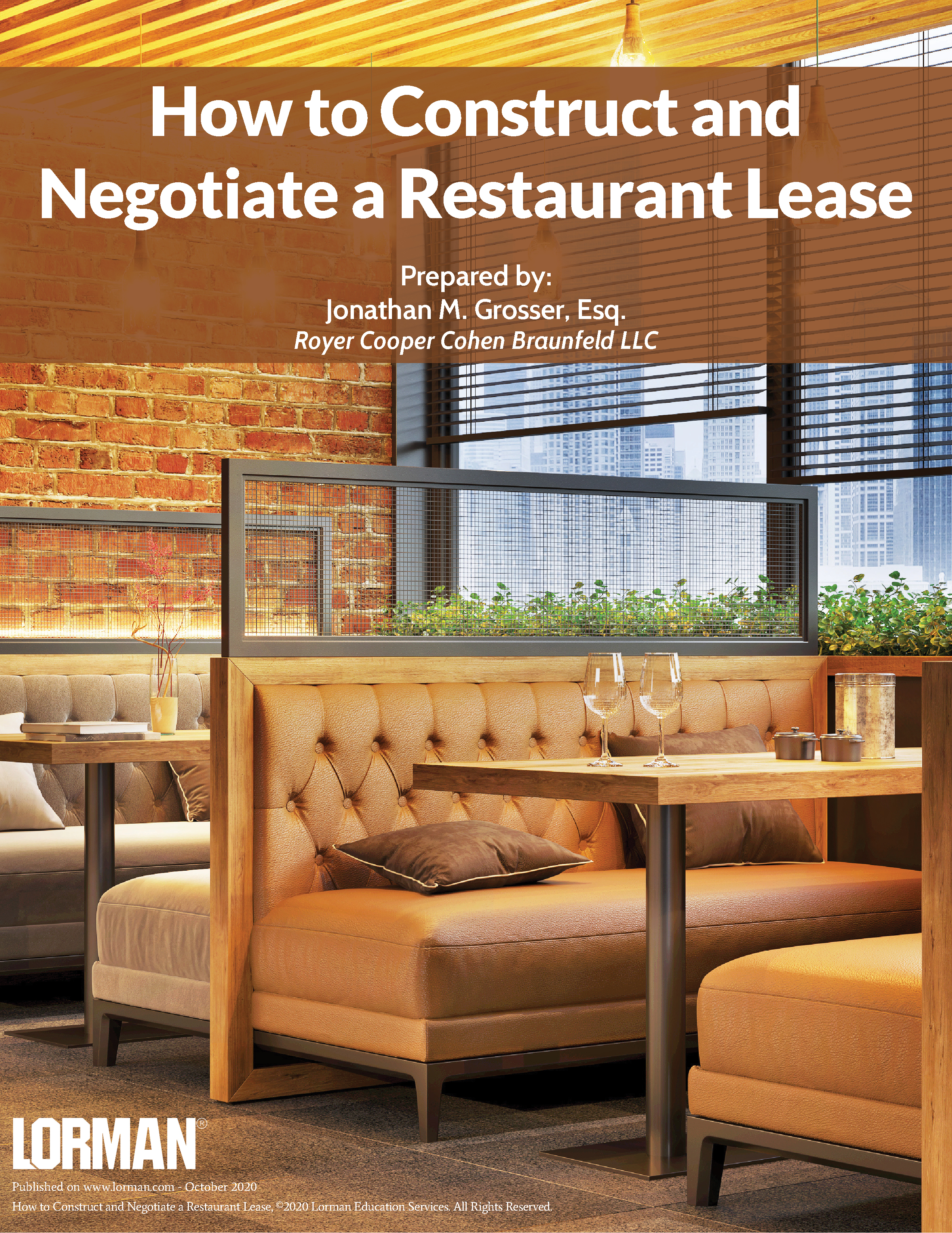 How to Construct and Negotiate a Restaurant Lease