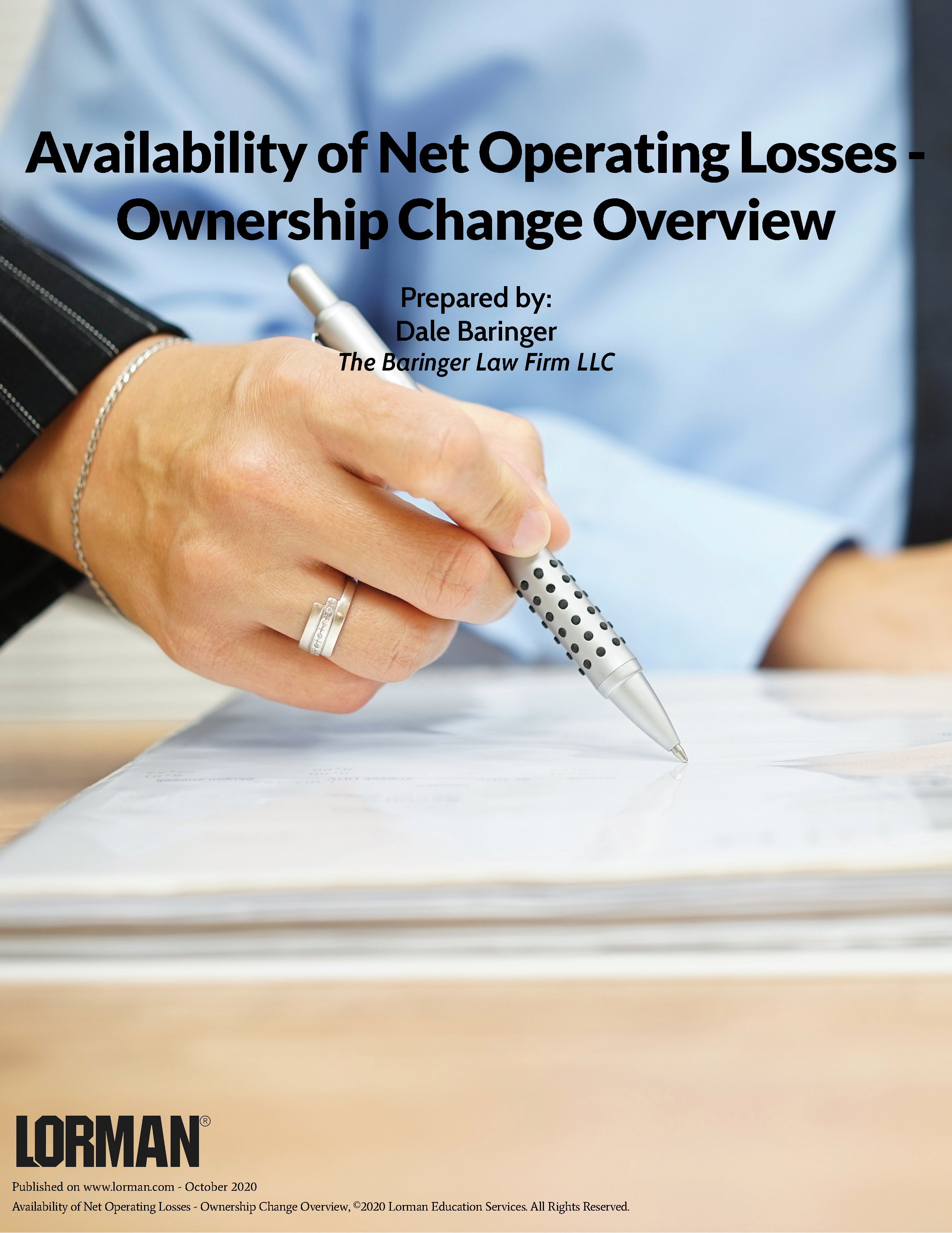 Availability of Net Operating Losses - Ownership Change Overview