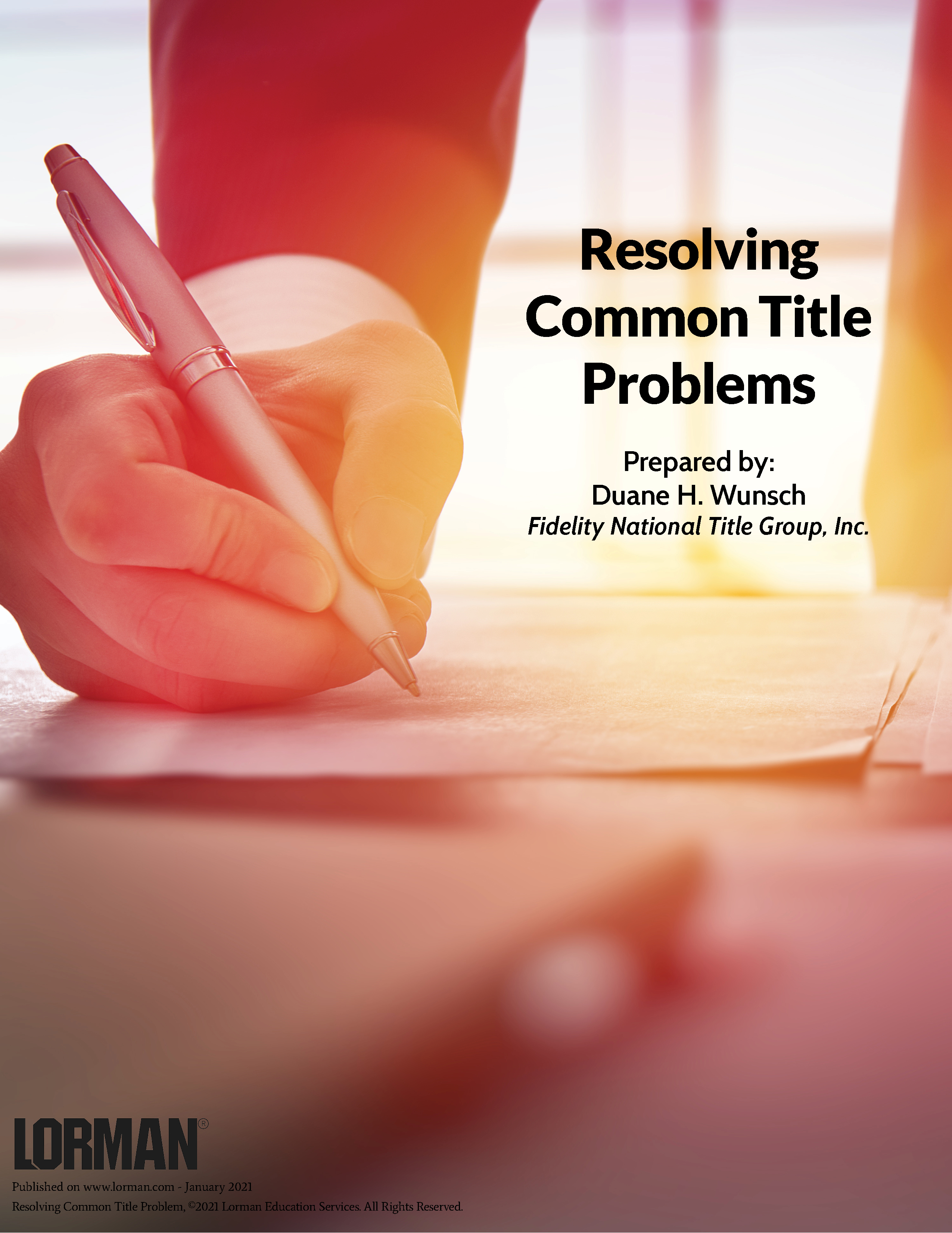 Resolving Common Title Problems