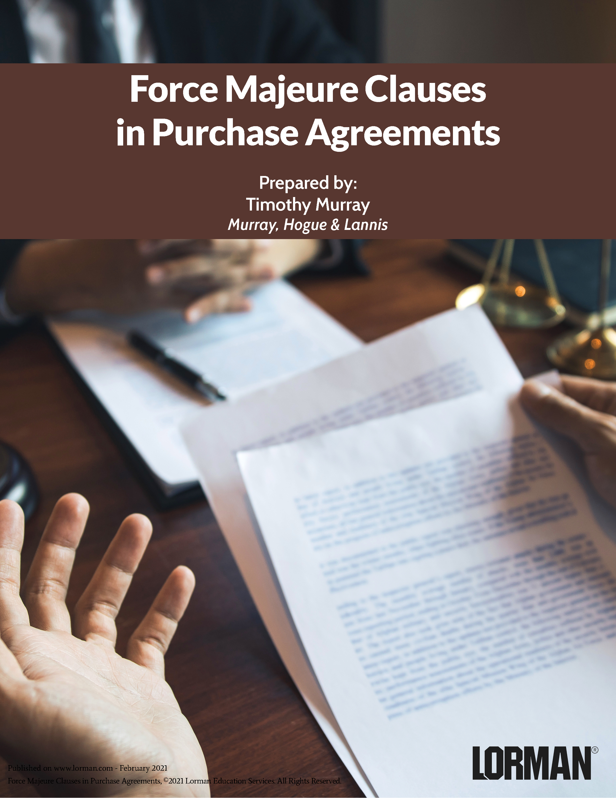 Force Majeure Clauses in Purchase Agreements