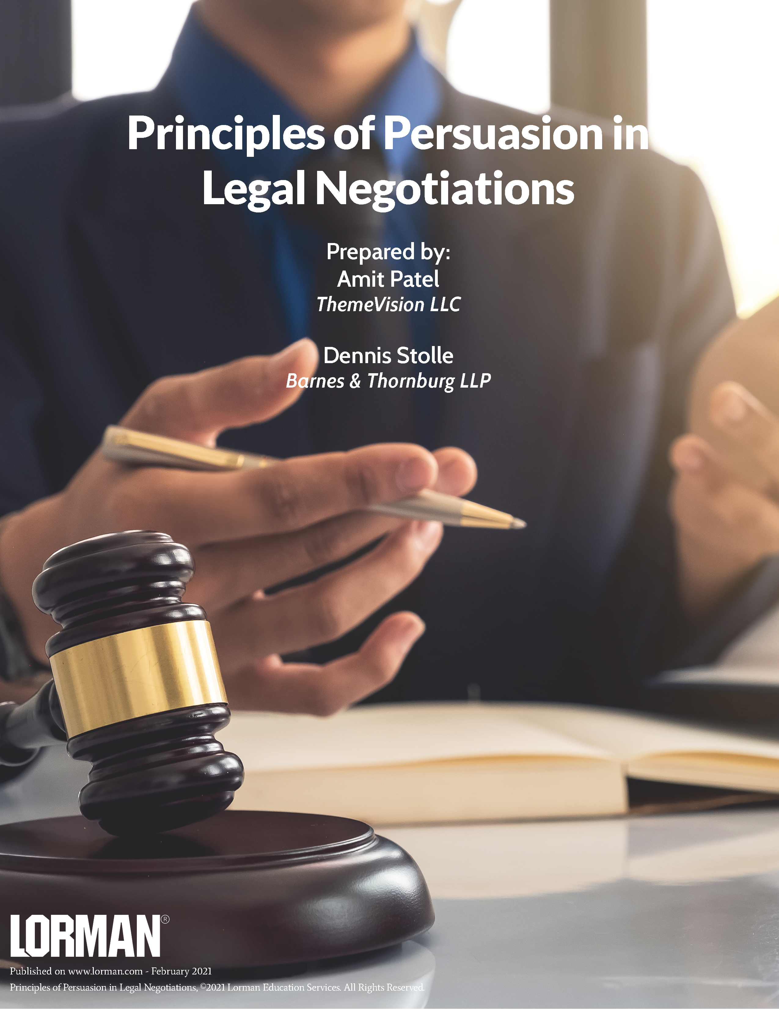 Principles of Persuasion in Legal Negotiations