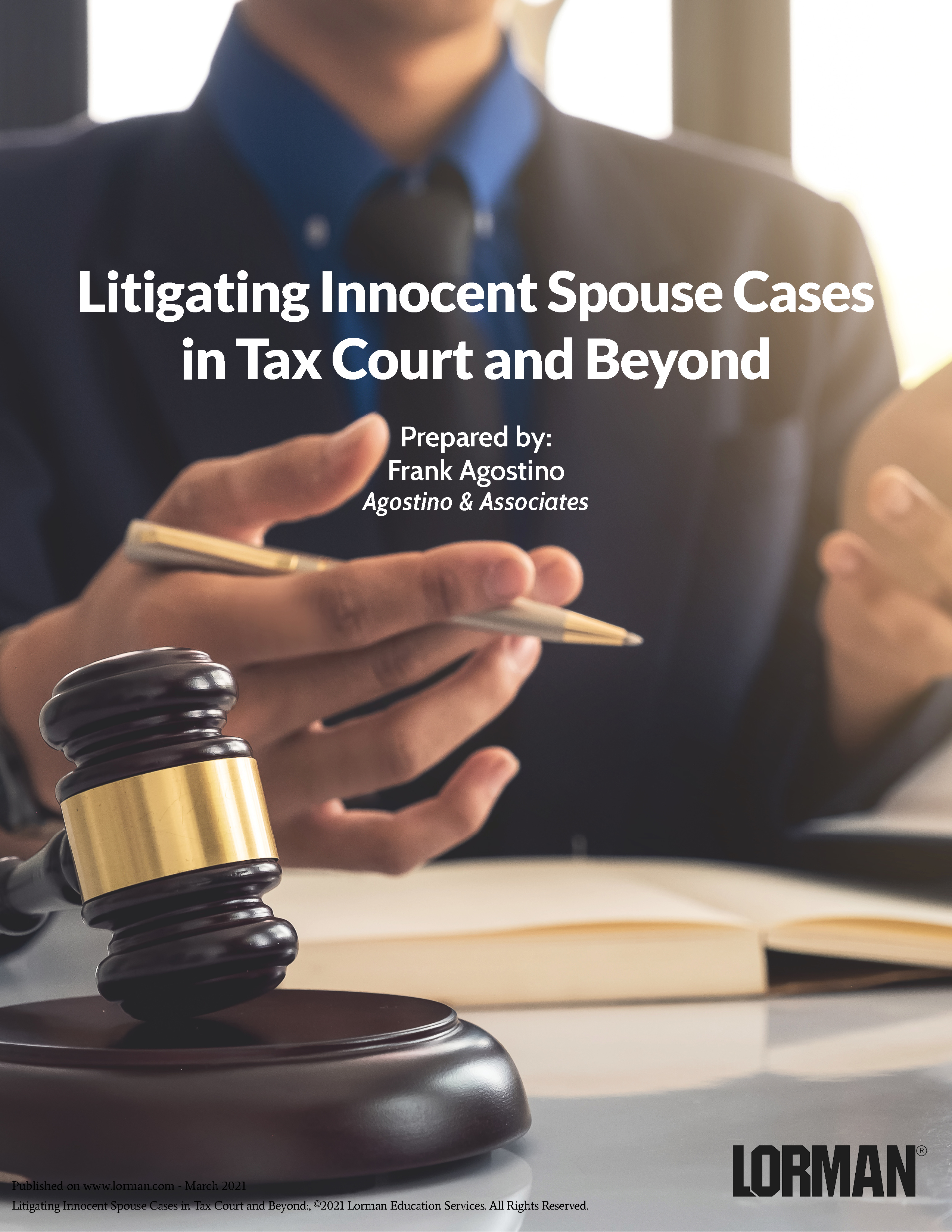 Litigating Innocent Spouse Cases in Tax Court and Beyond