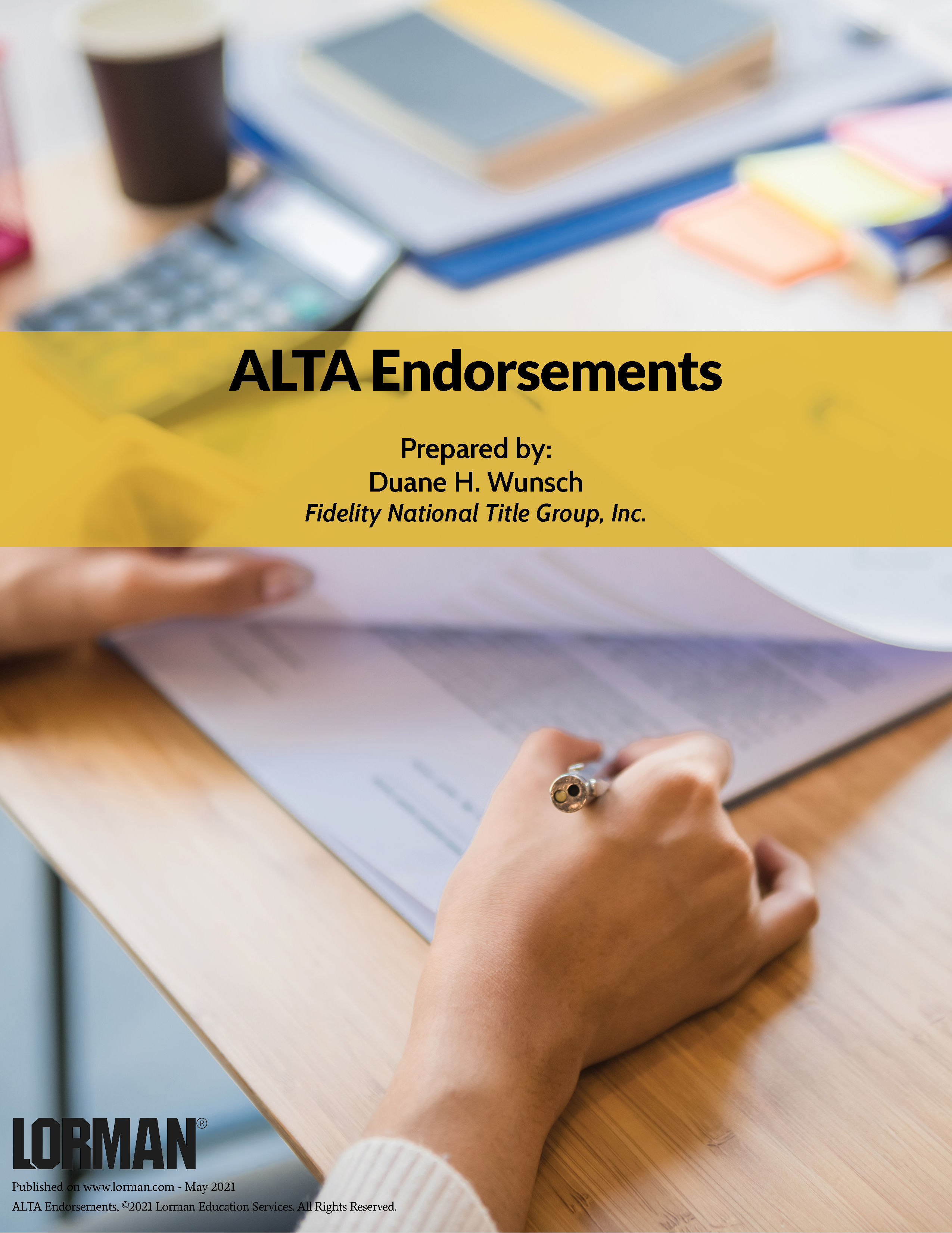 ALTA Endorsements