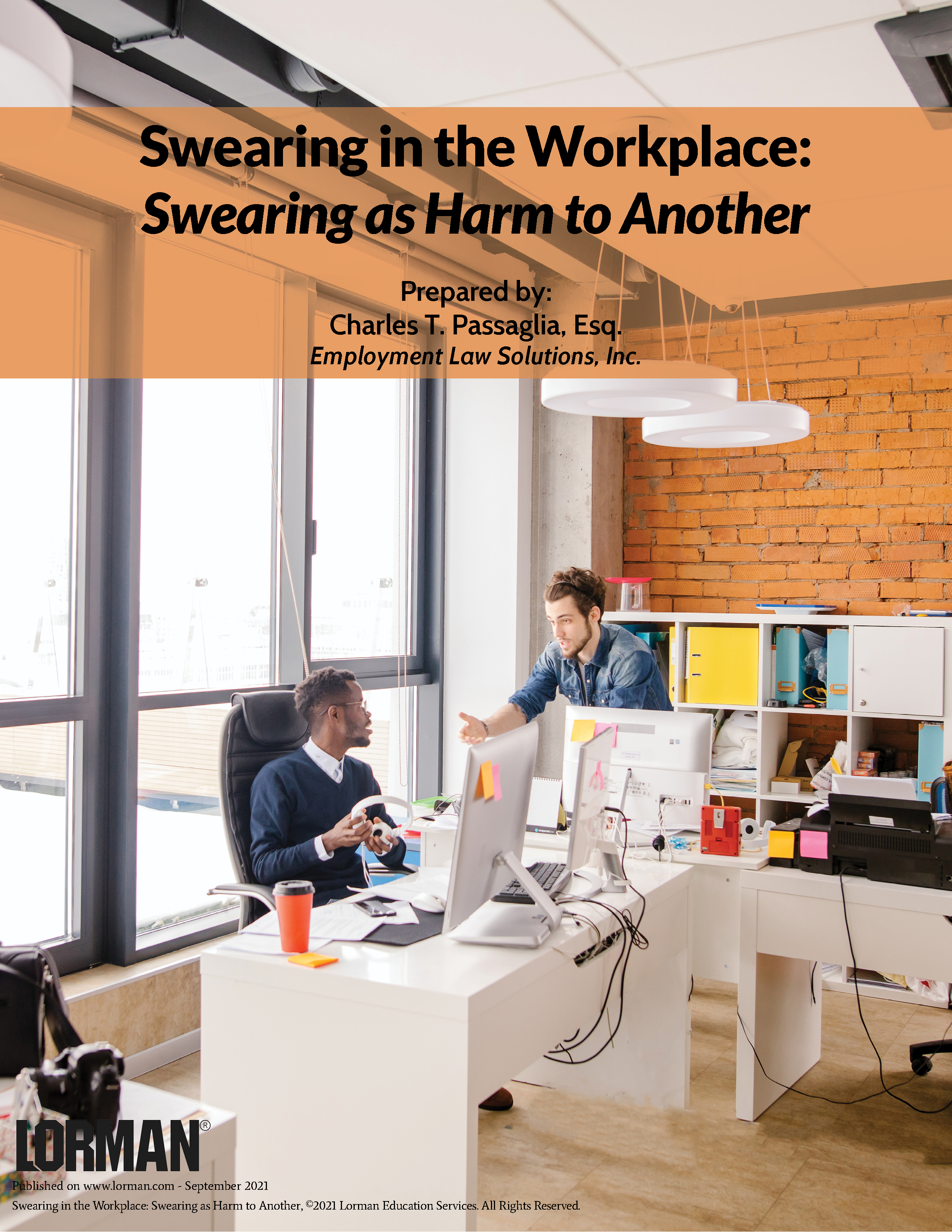 Swearing in the Workplace: Swearing as Harm to Another