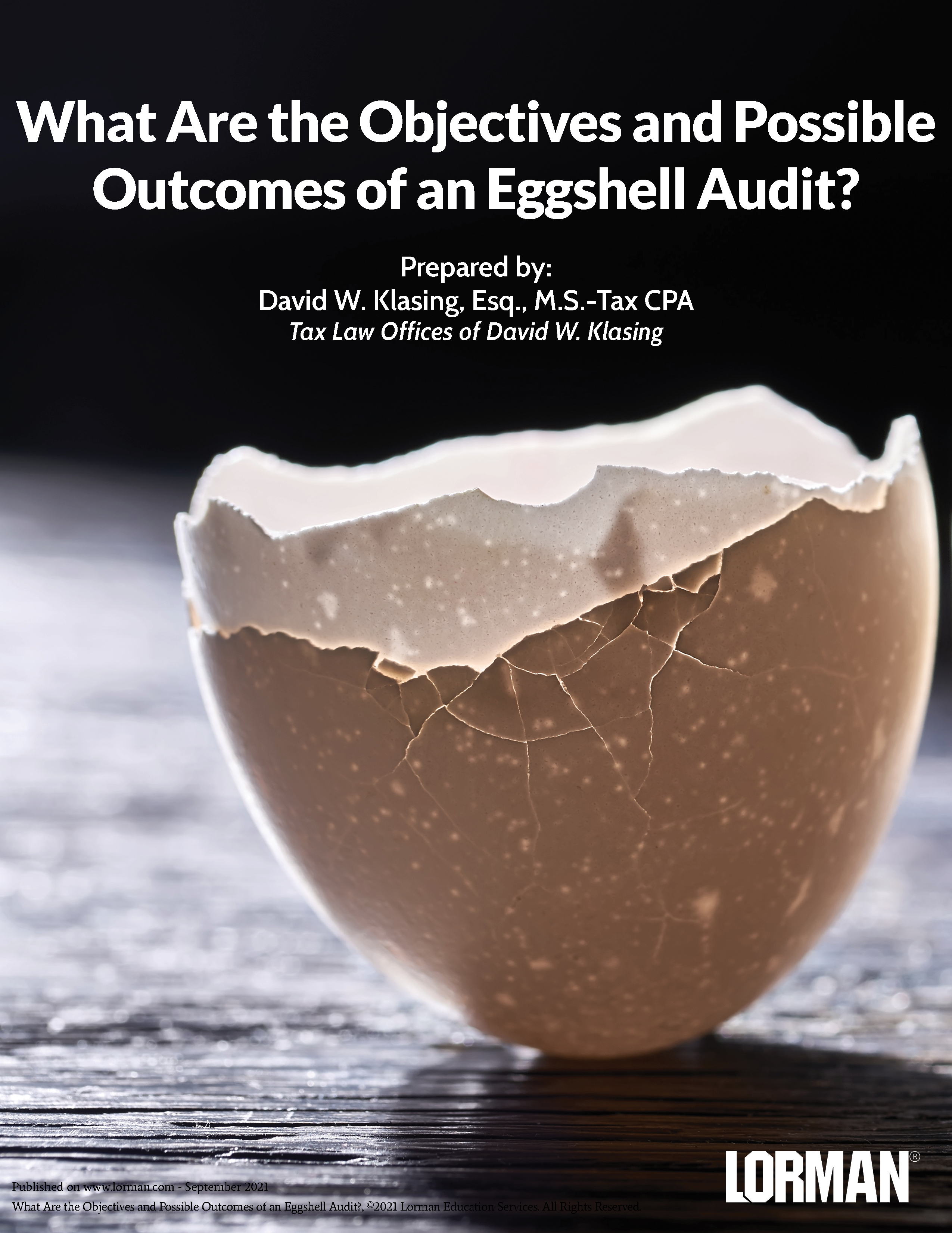 What Are the Objectives and Possible Outcomes of an Eggshell Audit?