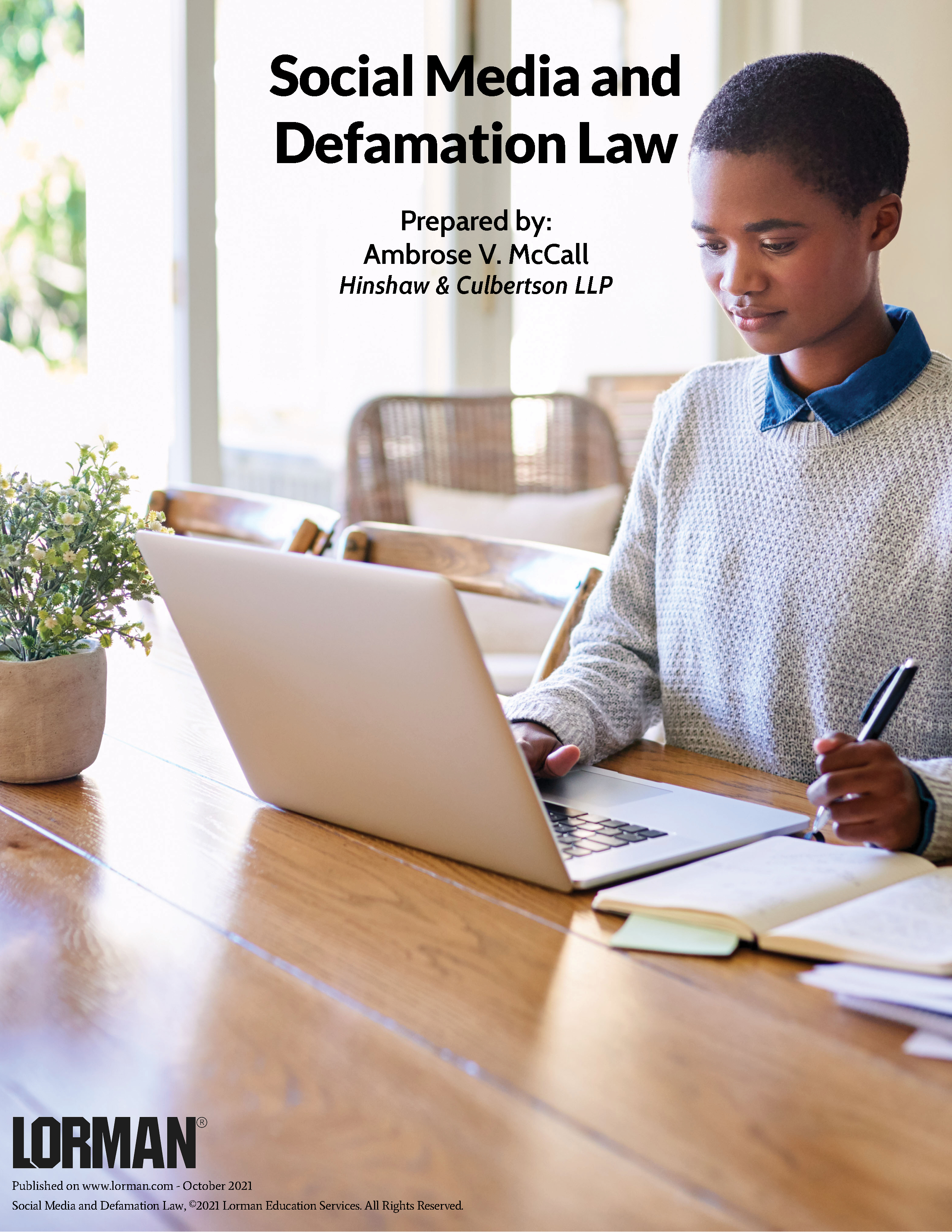 Social Media and Defamation Law