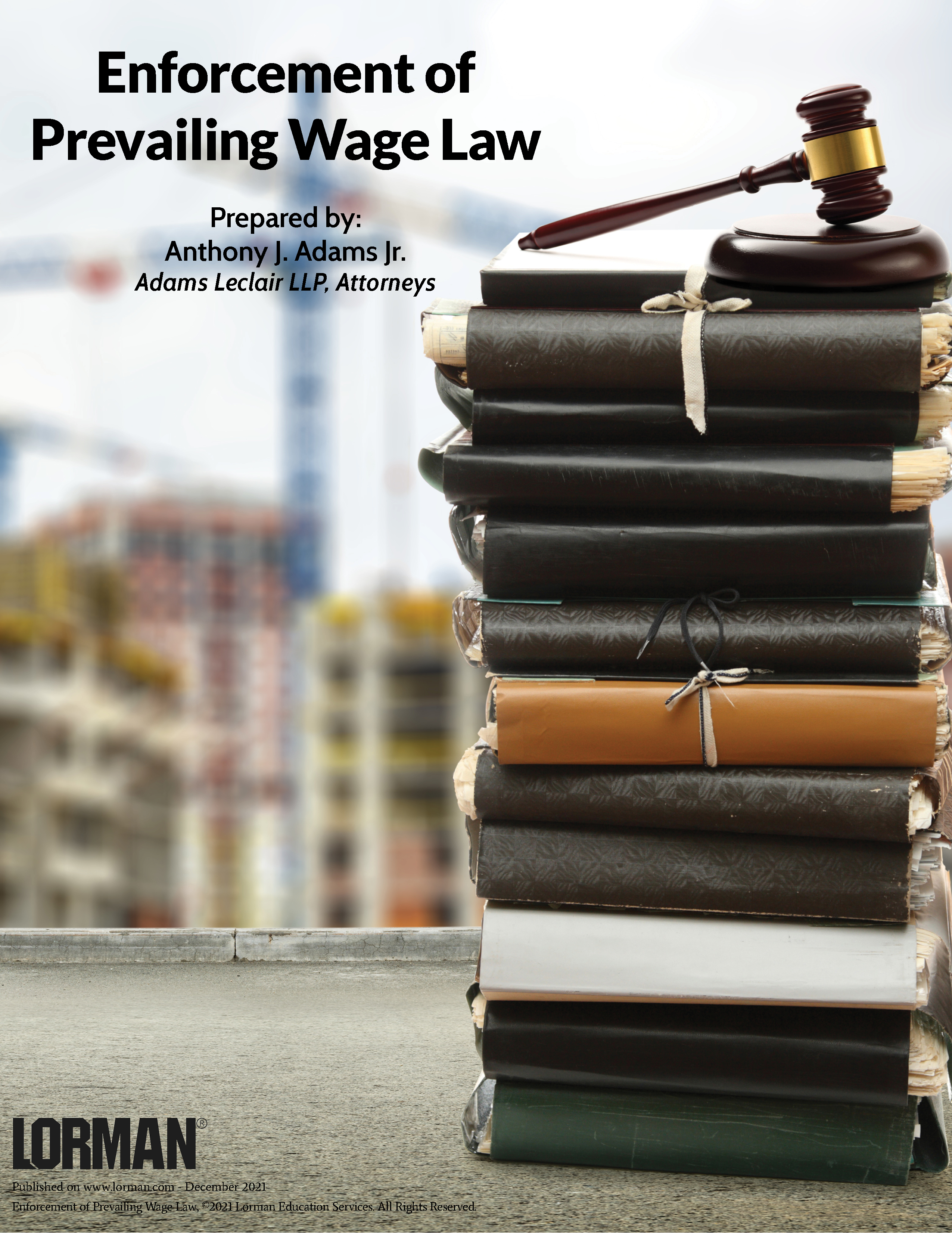 Enforcement of Prevailing Wage Law