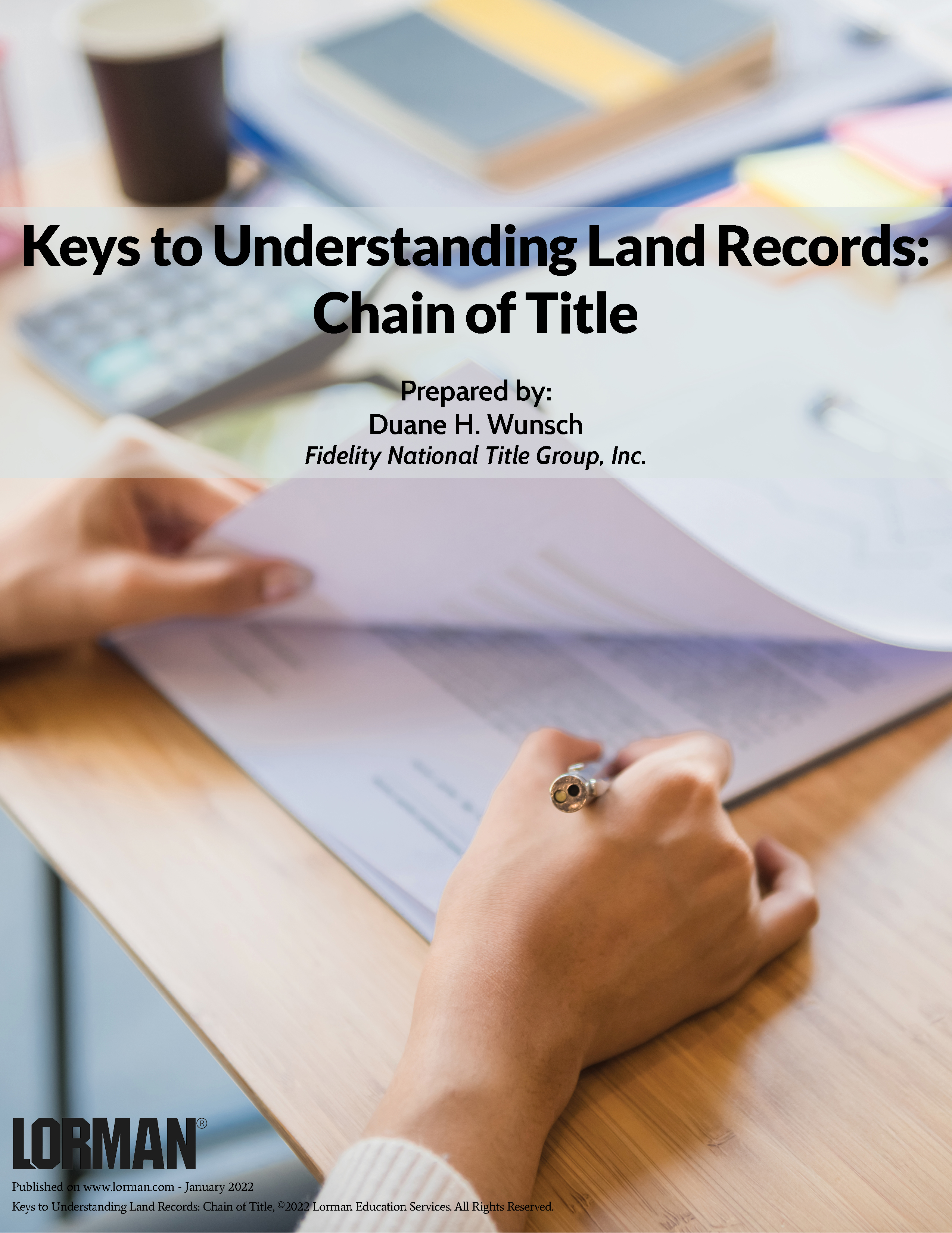Keys to Understanding Land Records: Chain of Title