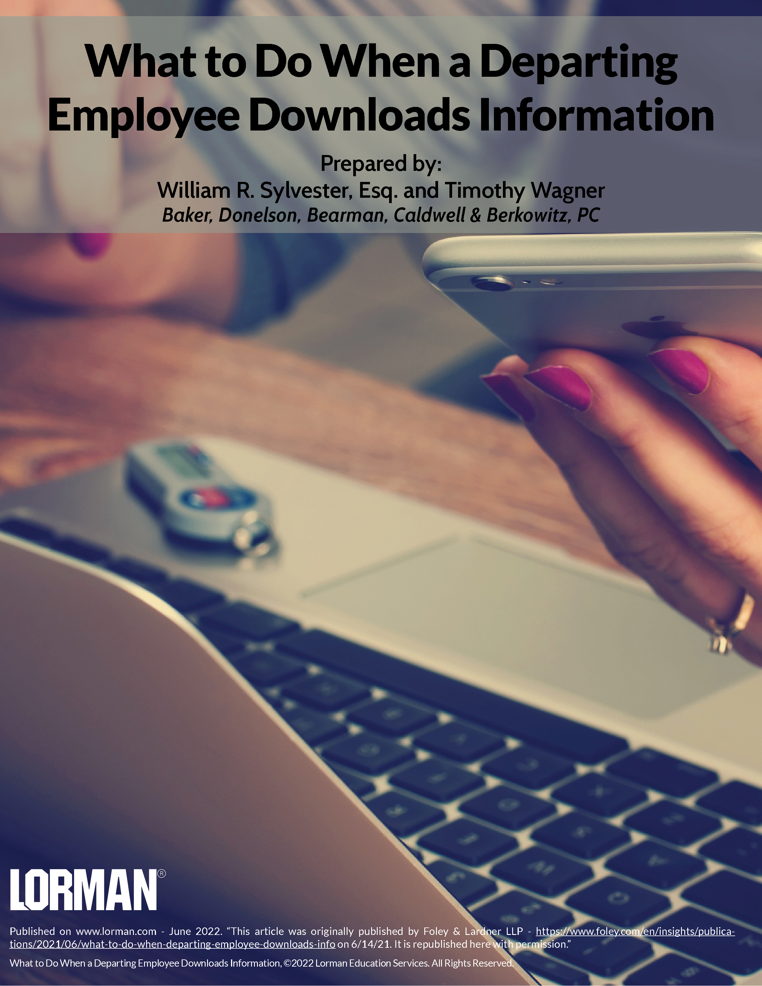 What to Do When a Departing Employee Downloads Information