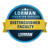 Lorman Distinguished Faculty Member